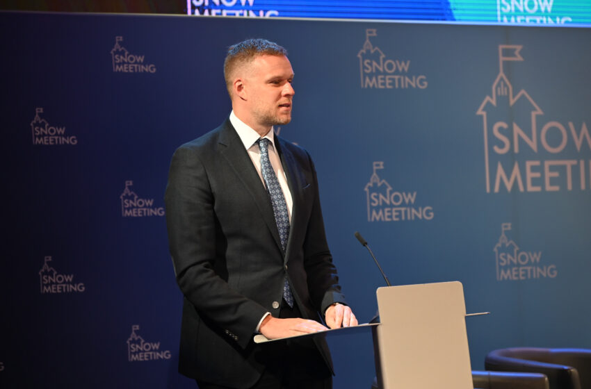  G.Landsbergis „Sniego susitikime 2024“: Nepakankamai padėdami Ukrainai, drąsiname Kremlių