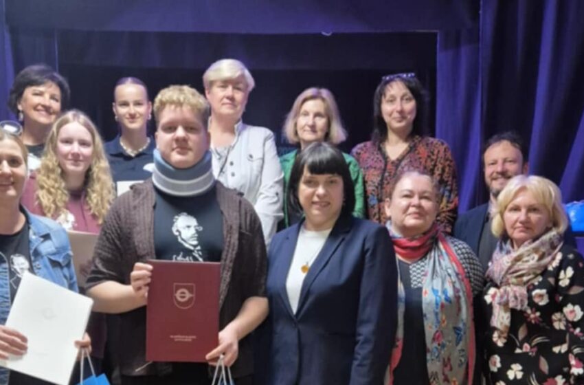  Ketvirtoji J. F. Kelkio premija – veiviržėniškiui gimnazistui
