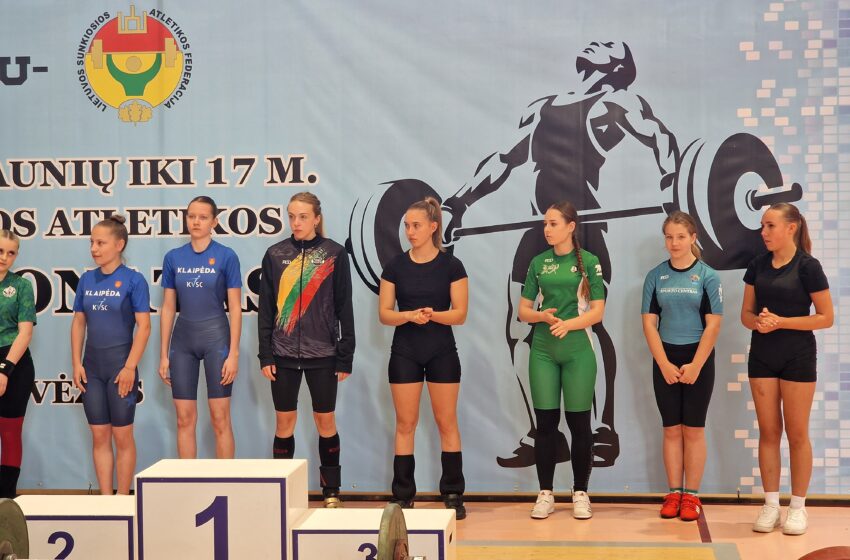  Gargždiškiai jaunių čempionato finale iškovojo dvi bronzas