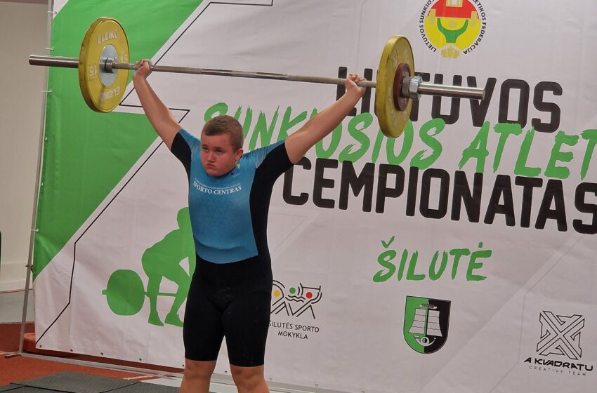  Gargždų sunkiaatlečiai šalies komandiniame čempionate – tarp stipriausių