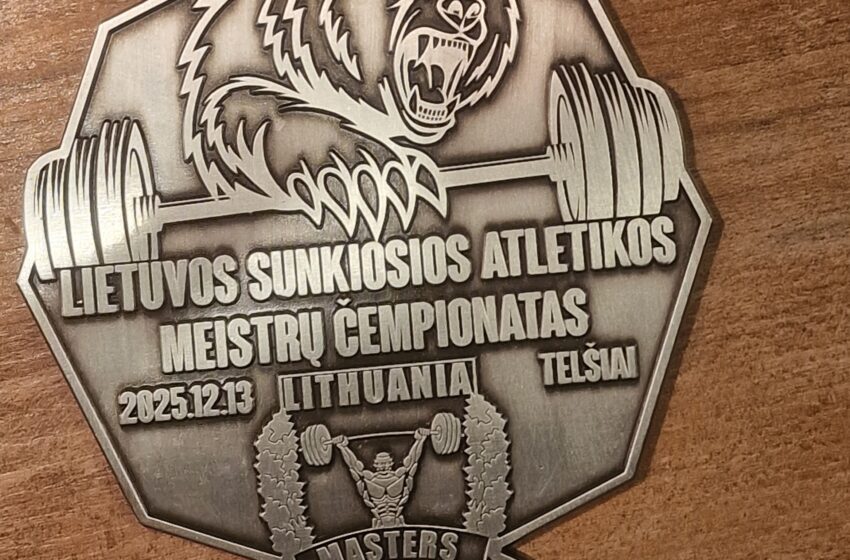  Atvirame Lietuvos sunkiosios atletikos meistrų čempionate – ir „Samsono“ nariai