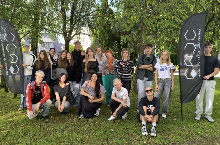  „Vienu ritmu“: Gargždų atviras jaunimo centras kuria kultūrą, kurioje nebaisu suklysti