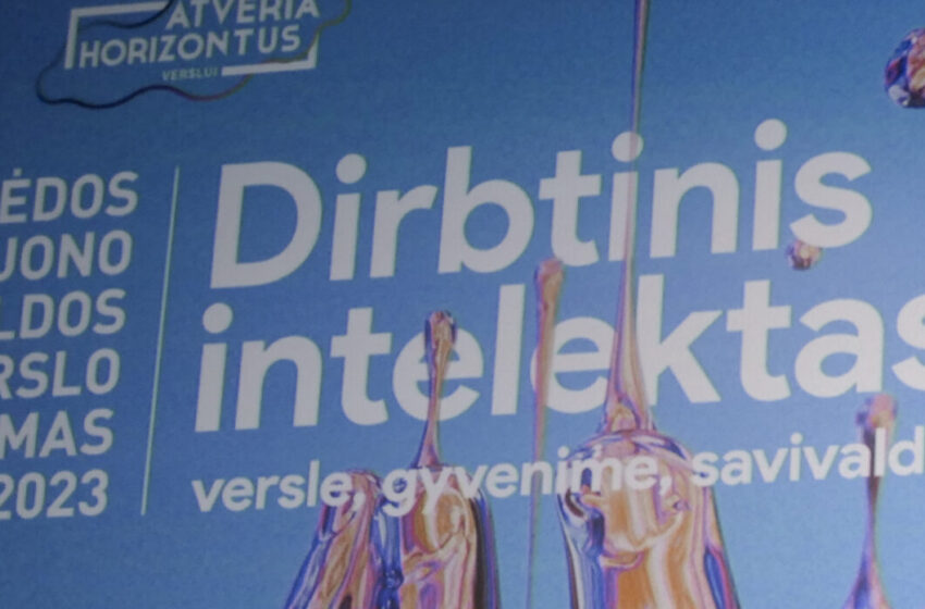  Savivaldos ir verslo forume – dirbtinis intelektas ir kūrybiškumas
