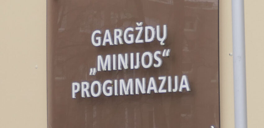  Darbo inspekcija tyrimą „Minijos“ progimnazijoje nutraukė