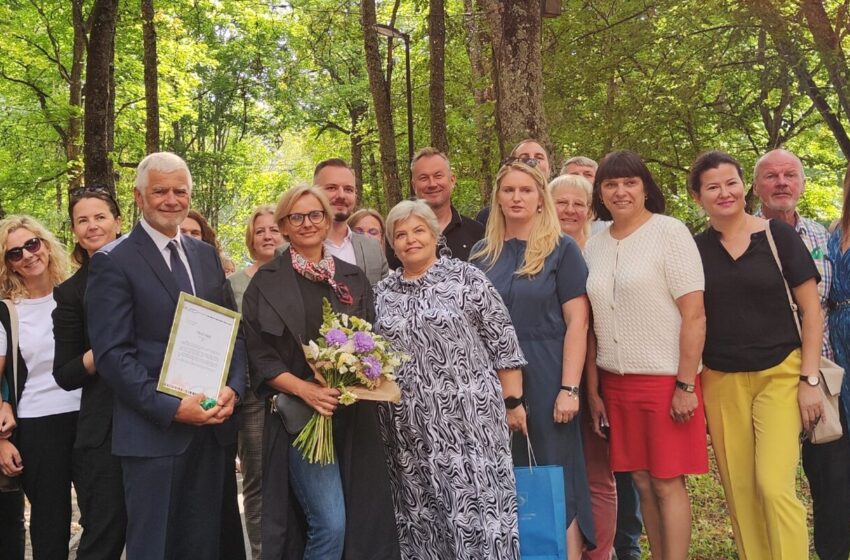  Gargždų parko rekonstrukcija – naujų gamtos ir kultūros erdvių harmonija