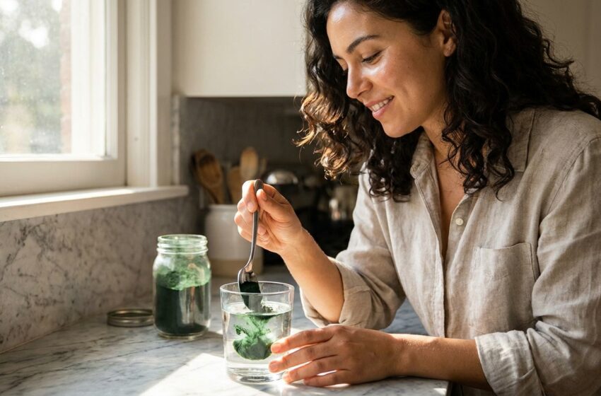  Grožis iš vidaus: kaip spirulina gali padėti odai ir plaukams?