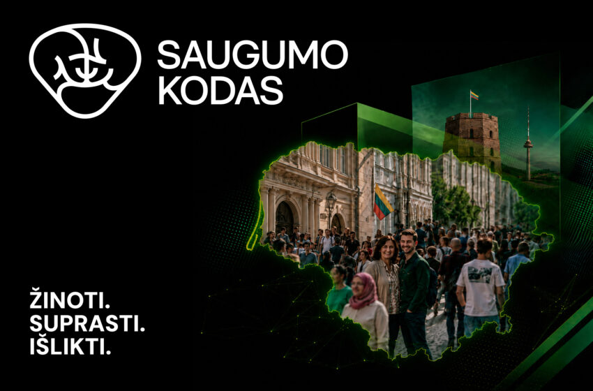  Saugumas – ne tik valstybės reikalas: Lrytas „Saugumo kodas“ kviečia krizėms ruoštis šiandien