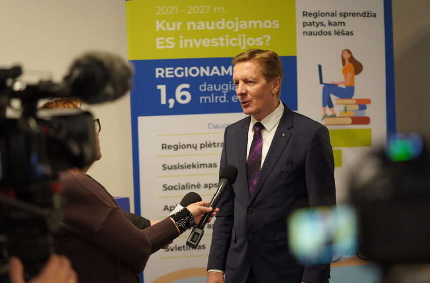  Europos Sąjungos investicijos – neišnaudotam mėlynosios ekonomikos potencialui     