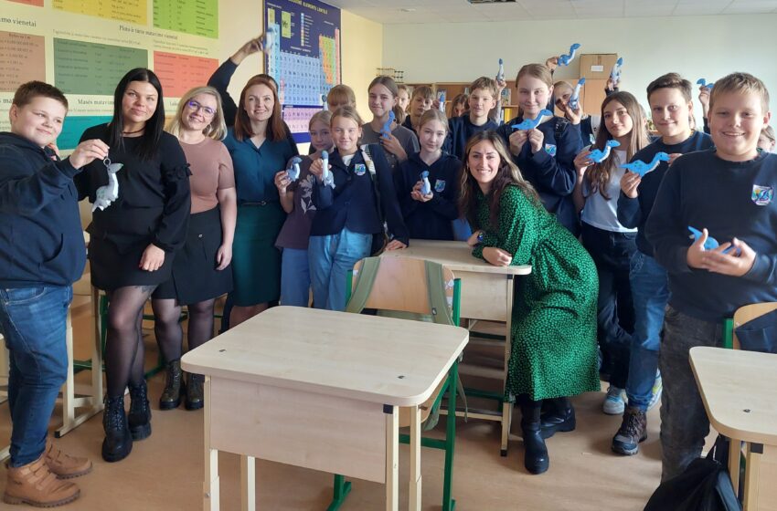  Progimnazijoje pamokas vedė Savivaldybės atstovai
