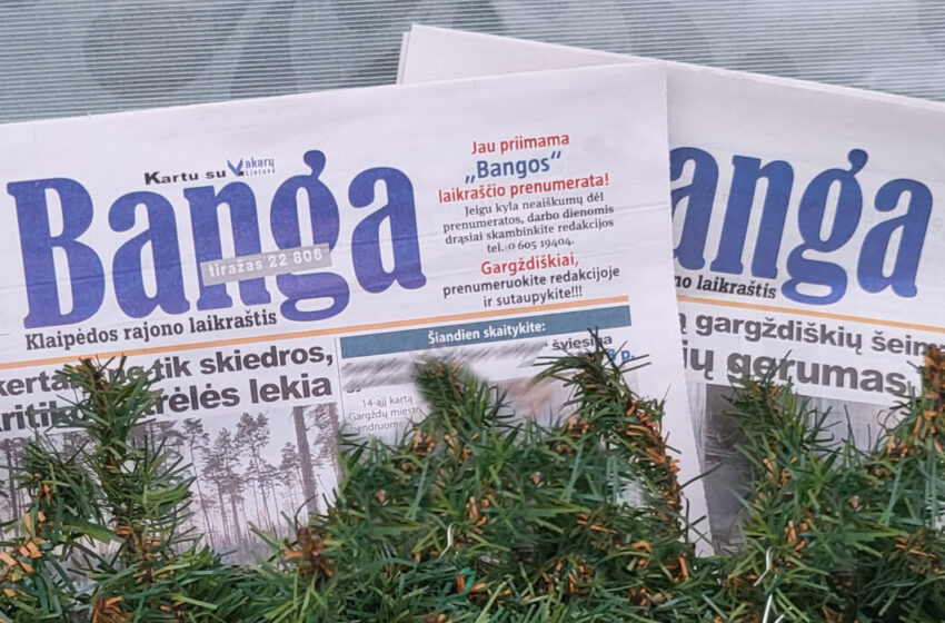  Tegul Jūsų kalėdiniai linkėjimai sukuria šventinę bangą visame Klaipėdos rajone