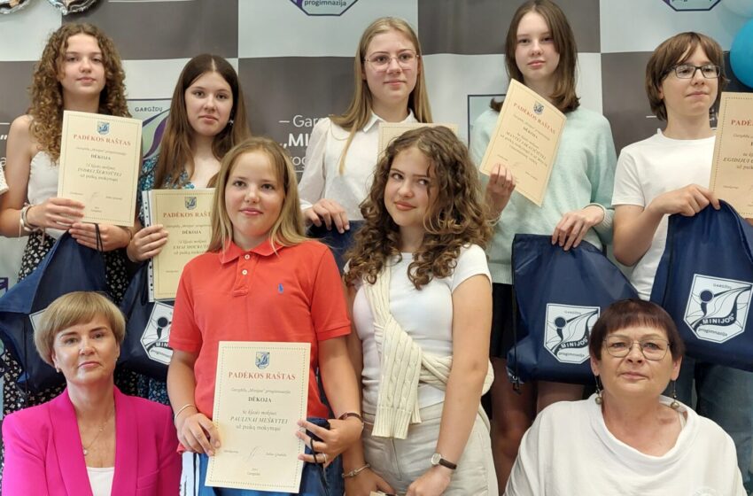  „Minijos“ dešimtukininkų sėkmę lemia reiklumas sau