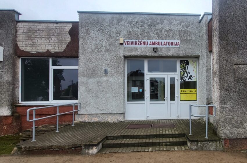  Veiviržėnų ambulatorijoje vietoje vienos gydytojos dirbs dvi