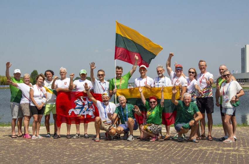  Pasaulio meistrų sprinto čempionate Portugalijoje – sekinantis karštis ir Klaipėdos rajono irkluotojų triumfas