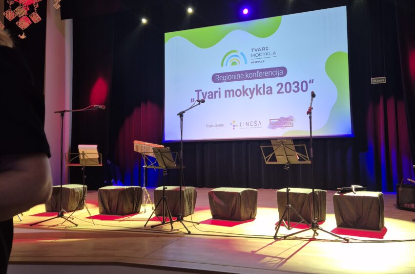 Priekulės regioninė konferencija „Tvari mokykla 2030“: