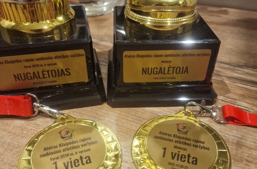  Klaipėdos rajone – paskutinės metų sunkiosios atletikos varžybos