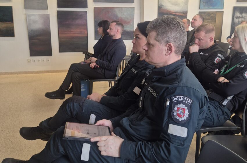  Klaipėdos rajono policijos komisariato veiklos rezultatai – vieni geriausių apskrityje