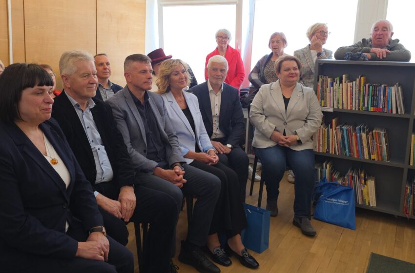  Vėžaičiuose atverstas naujas bibliotekos puslapis: daugiau erdvės bendrystei