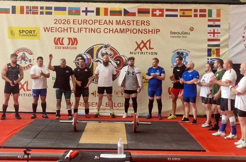  Gargždiškiai Europos čempionate: iki medalio pritrūko vieno bandymo