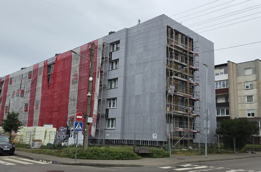  Klaipėdos rajone renovacijos laukia per 600 daugiabučių, renovuoti – vos 37