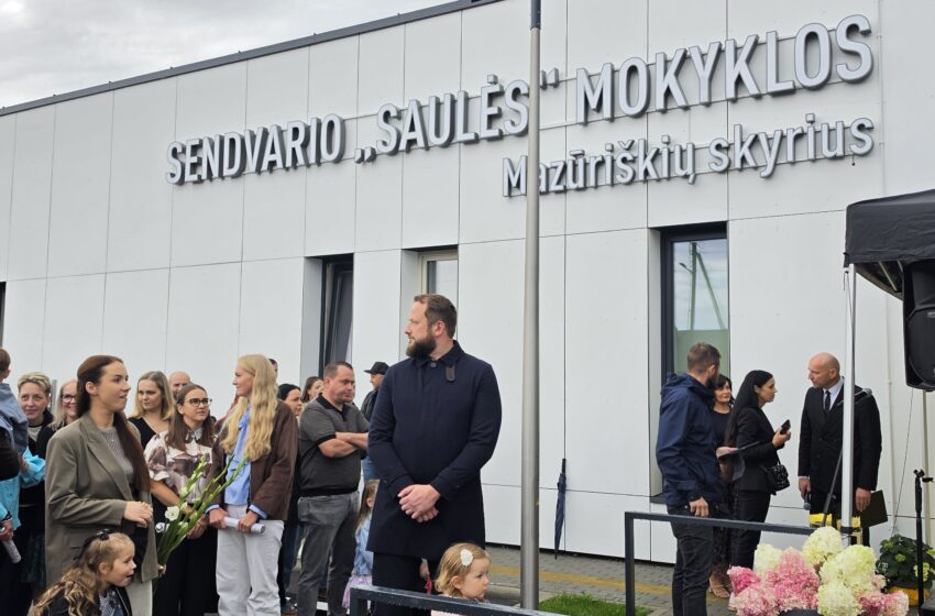  Naujas darželis Mazūriškiuose: lauktas lyg vandens gurkšnis