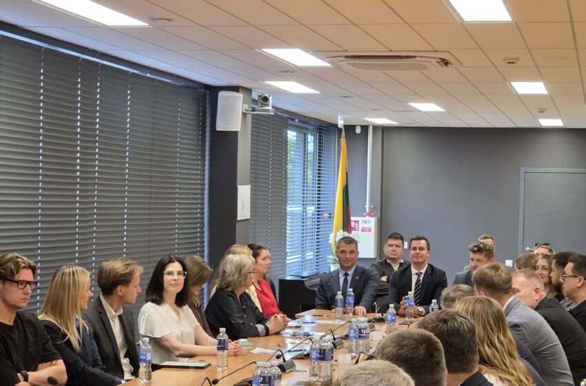  Klaipėdos rajono verslas ministrui: paramos reikia ne tik pradžiai