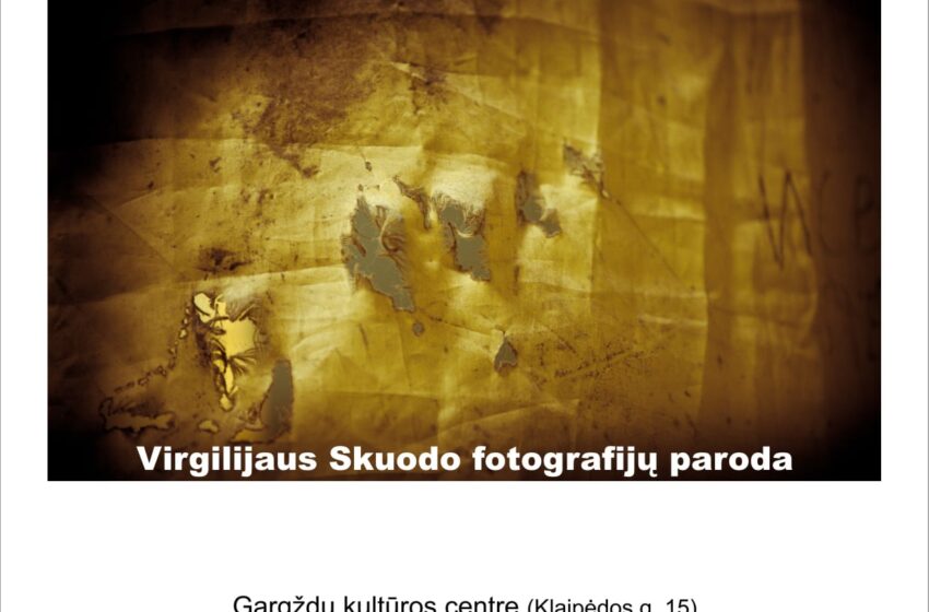  Gargždų kultūros centre – fotografijų paroda „Paskirstymo punktas“