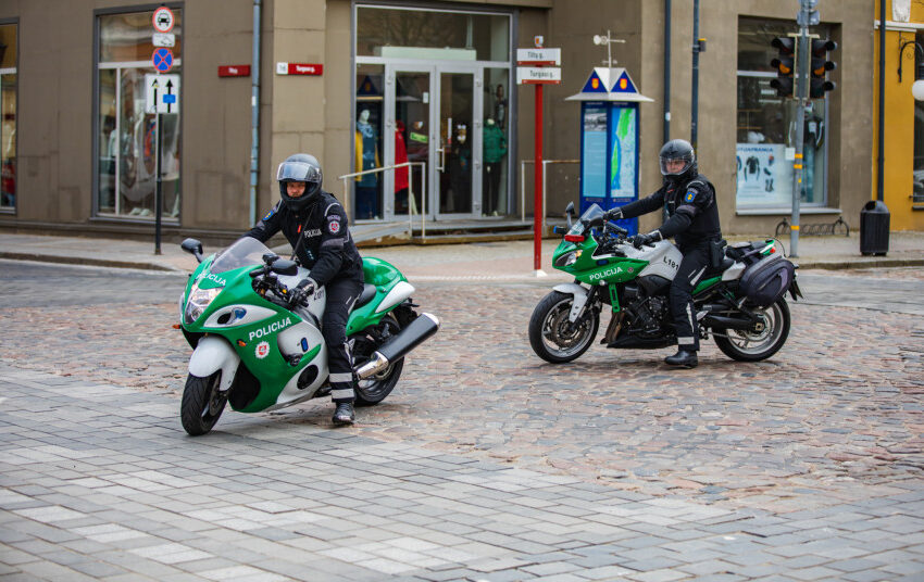  Prasidedant motociklų sezonui Klaipėdos apskrities policija didelį dėmesį skirs jų eismo saugumo kontrolei