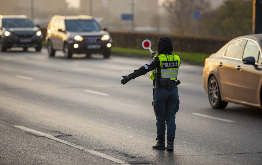  Per Klaipėdos apskrities kelių policijos priemones nustatyta 13 neblaivių vairuotojų