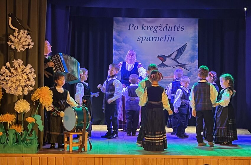  „Po kregždutės sparneliu“ – vaikystės šokio šventė, suvienijusi bendruomenes