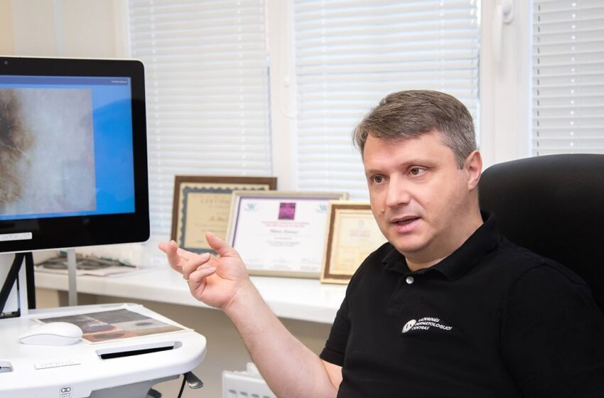  Žmogus gydo spuogą, o iš tiesų galisirgti odos vėžiu