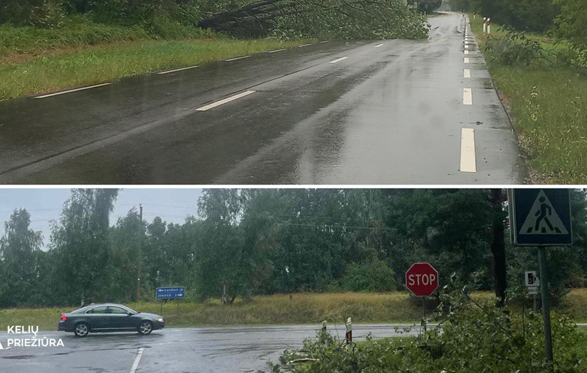  Sinoptikai įspėja apie pavojingus orų reiškinius – kelininkai stiprina budėjimą visoje Lietuvoje