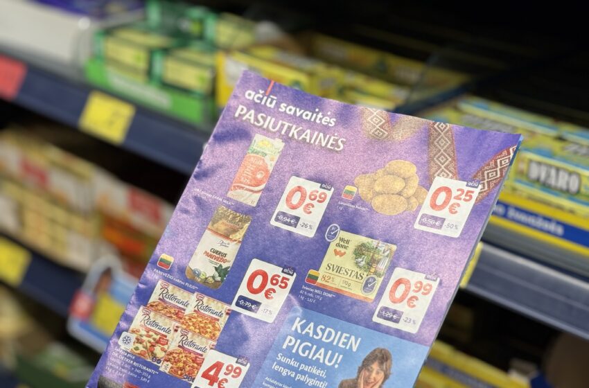  Džiaugiasi širdelė, kai tokia kainelė – pasiutusiai gera: naujas „Ačiū“ savaitės akcijų rūbas „Maximoje“