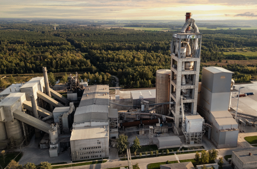  Vienintelio Lietuvos cemento gamintojo laukia permainos – numatyta investicijų daugiau nei už 700 mln. Eur