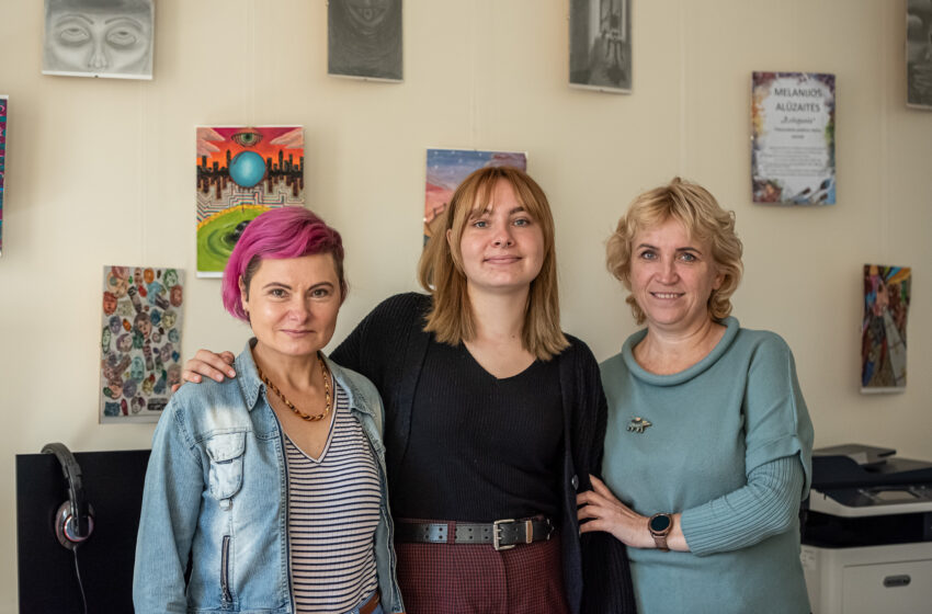  Jaunatviškas piešėjos žvilgsnis į pasaulį