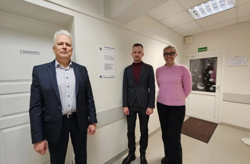  Kretingalės, Plikių, Girkalių medicinos punktai – atnaujinti