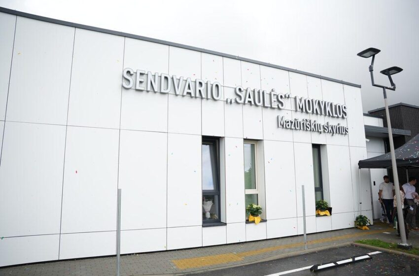  Naujas darželis Mazūriškiuose – jau atidarytas