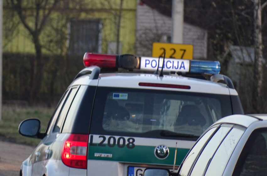  Girtą vairuotoją sulaikė pilietiška moteris