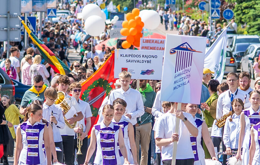  Švytintis žmonių bendryste ir kūrybine išmone Gargždų miesto 772-asis miesto gimtadienis