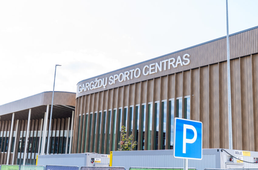  Gargždų daugiafunkcis sporto centras – nauja pradžia Klaipėdos rajono sporto istorijoje