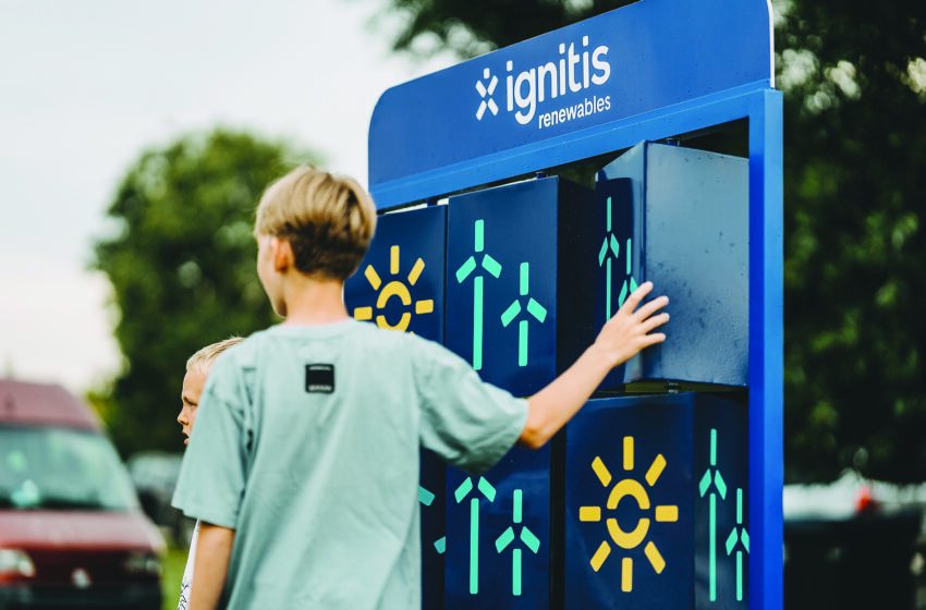  Girininkiškių šventėje „Ignitis renewables“ edukacijose pakilta į jėgainių aukštumas