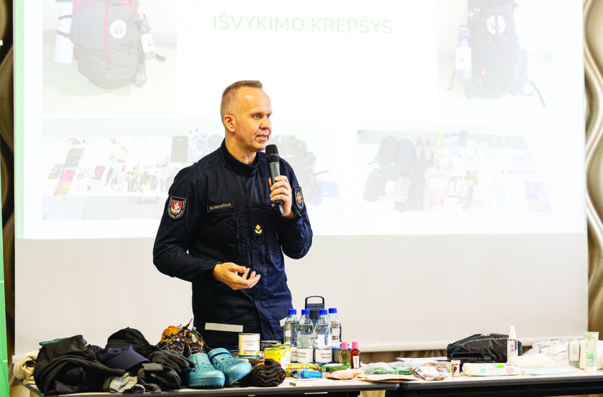  Pasiruošę išgyventi: kiekvieno iš mūsų atsakomybė ekstremaliosios situacijos metu