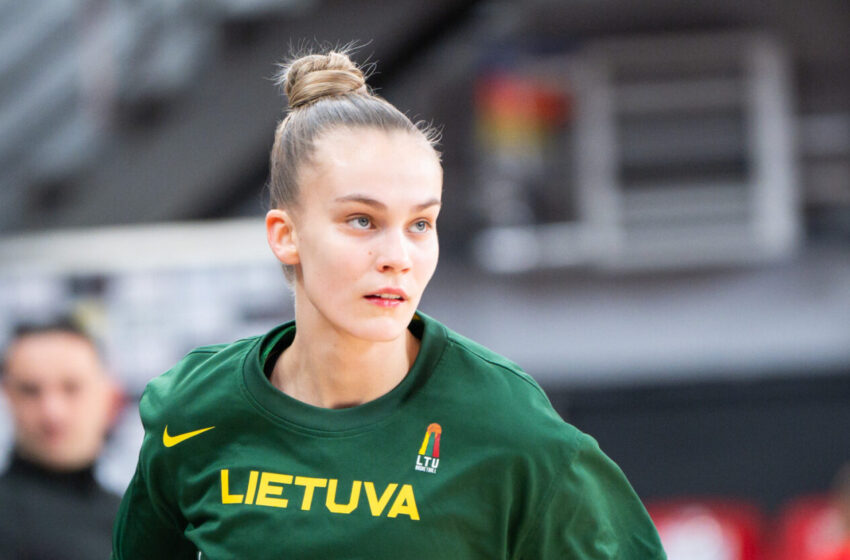  Justė Jocytė – geriausia Lietuvos krepšininkė