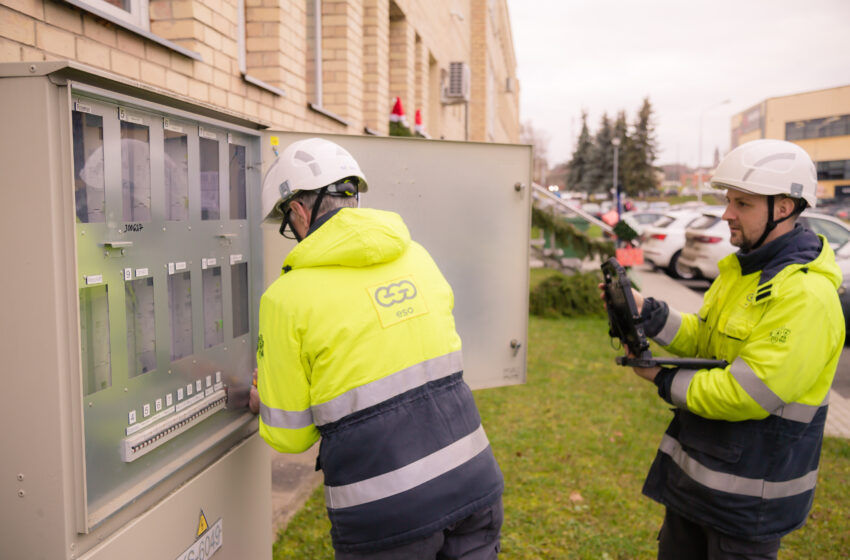  ESO išmaniųjų skaitiklių diegimą teigiamai vertina 9 iš 10 klientų: vertinimas kyla trečius metus iš eilės