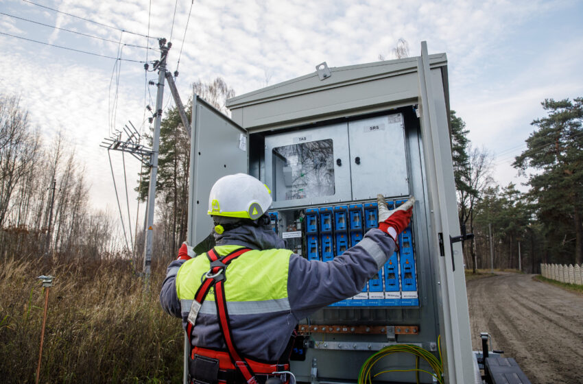  ESO mobili transformatorinė padės greičiau atstatyti elektros tiekimą gyventojams