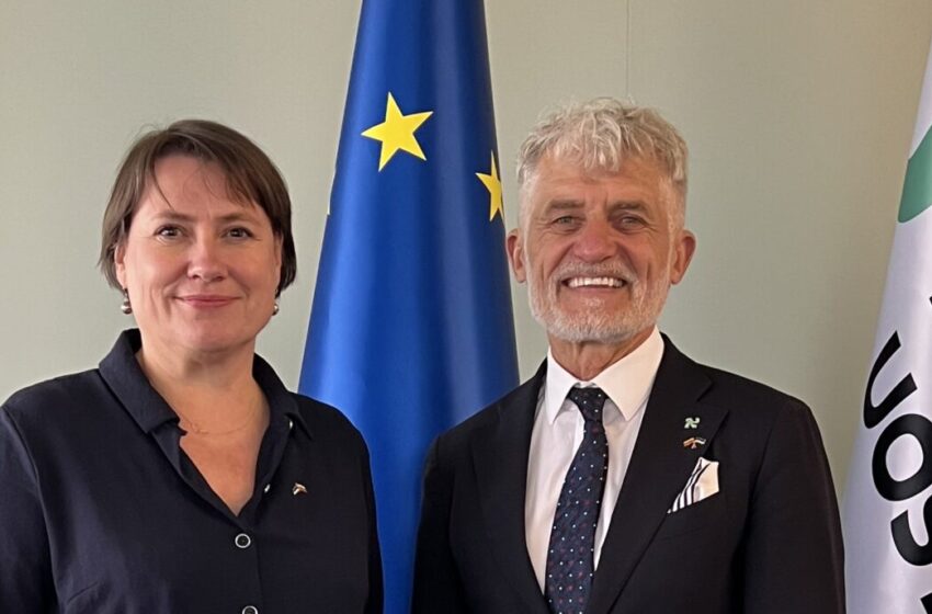  Estijos ambasadorė susipažino su Klaipėdos uostu