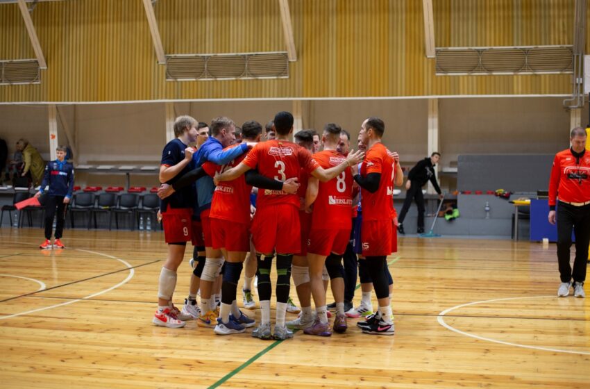  „Amber Volley“ tinklininkai pirmose Baltijos lygos ketvirtfinalio rungtynėse nugalėjo čempionus