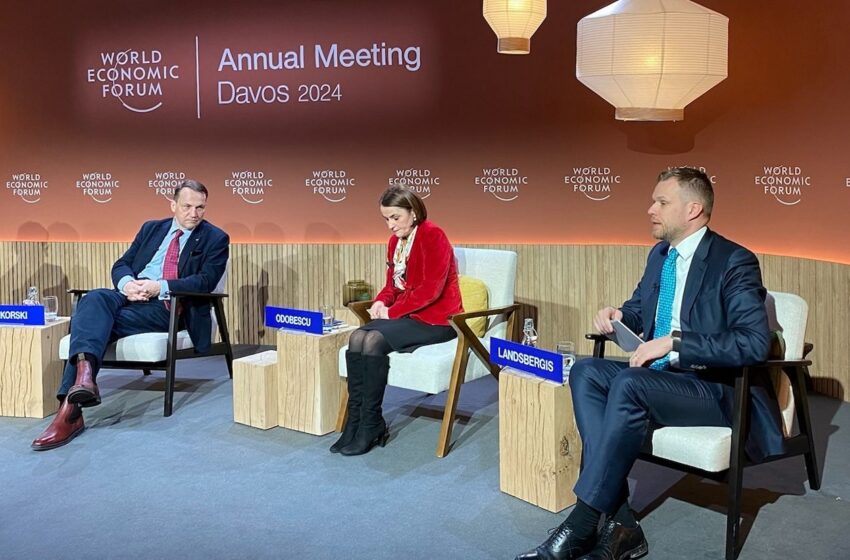  G.Landsbergis Davose: „Vakarams, tarptautinei bendruomenei turi rūpėti ne Rusijos ateitis, o mūsų pačių saugumo sustiprinimas ir greita Ukrainos pergalė“