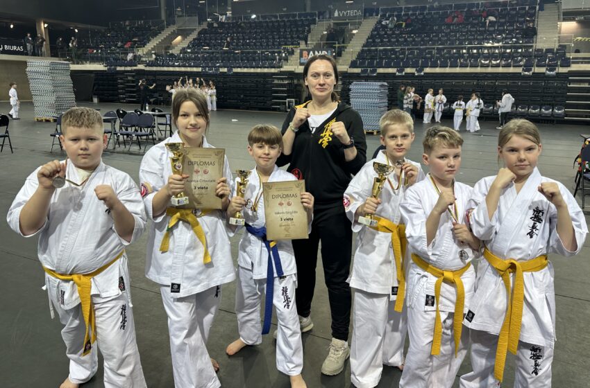  Puikūs sporto klubo „Okinava“ auklėtinių pasiekimai čempionate