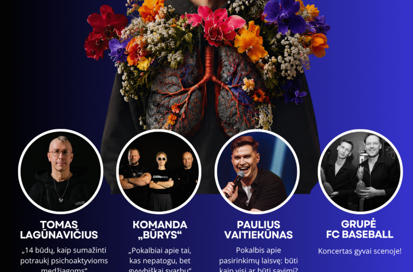  „Be rūko: stipresni už pagundas“ – pirmą kartą Klaipėdos rajone vyksianti konferencija kviečia jaunimą ir tėvus kalbėtis apie tai, kas iš tiesų svarbu
