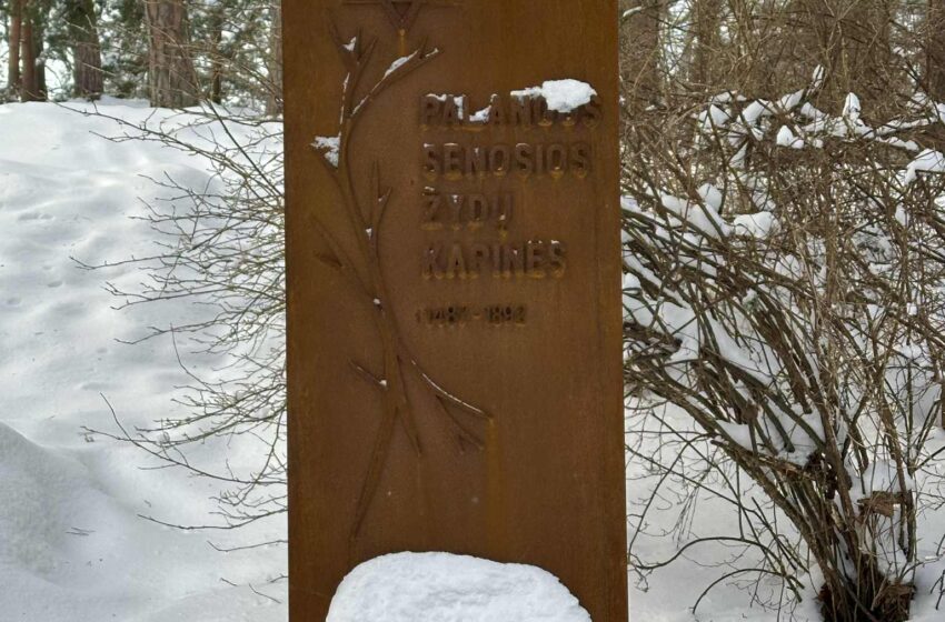  Holokausto atminimas Palangoje – pagerbta prarasta žydų bendruomenė